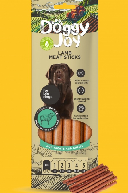 LAMB MEAT STICKS (For medium and large breeds) 90g