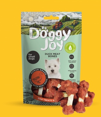Kacsahúsos csontok kistestű kutyáknak 55g