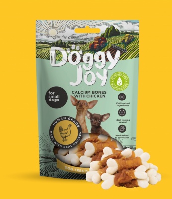 CALCIUM BONES WITH CHICKEN (For small breeds) 55g