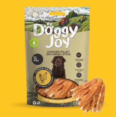Kanafileetä pureskeltavassa tikussa (keskikokoisille ja suurikokoisille roduille) 90 g (10/80)
