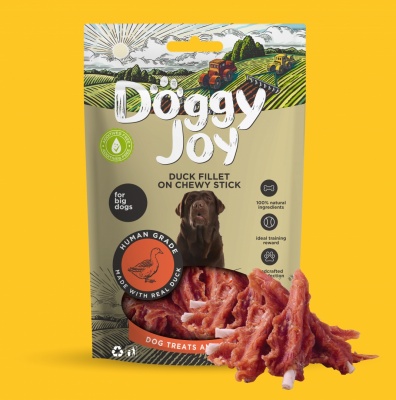DUCK FILLET ON CHEWY STICK (For medium and large breeds) 90g