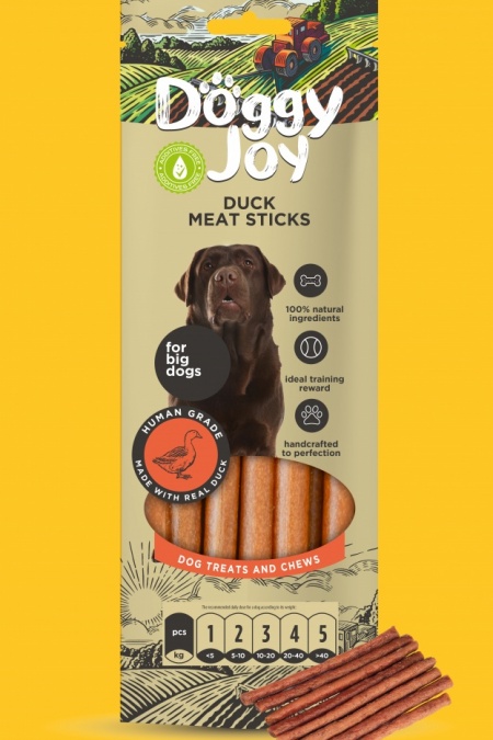 DUCK MEAT STICKS (For medium and large breeds) 90g